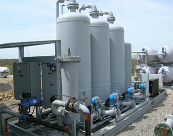 biogas to steam